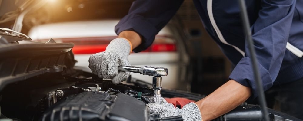 Autokorjaamo Pori banneri